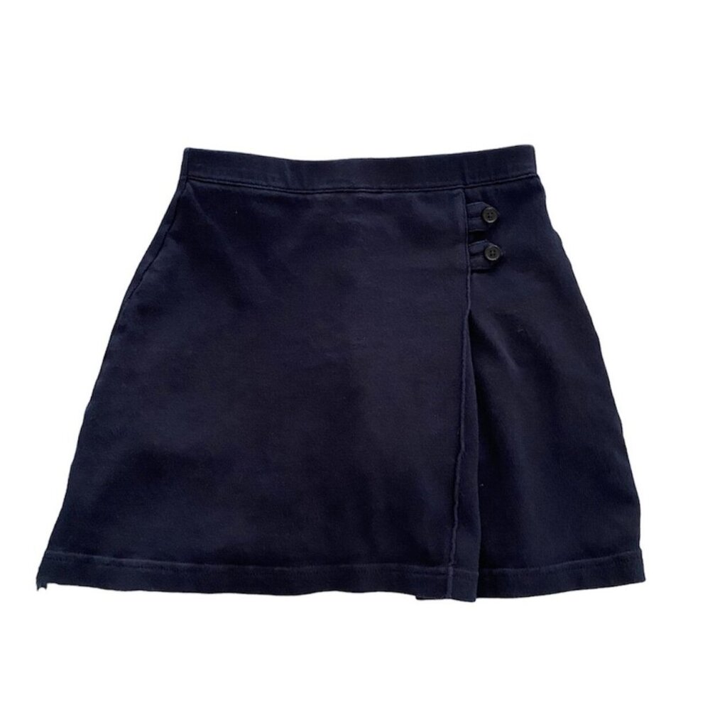 Lands End School Uniform Girls Knit Skort Above the Knee